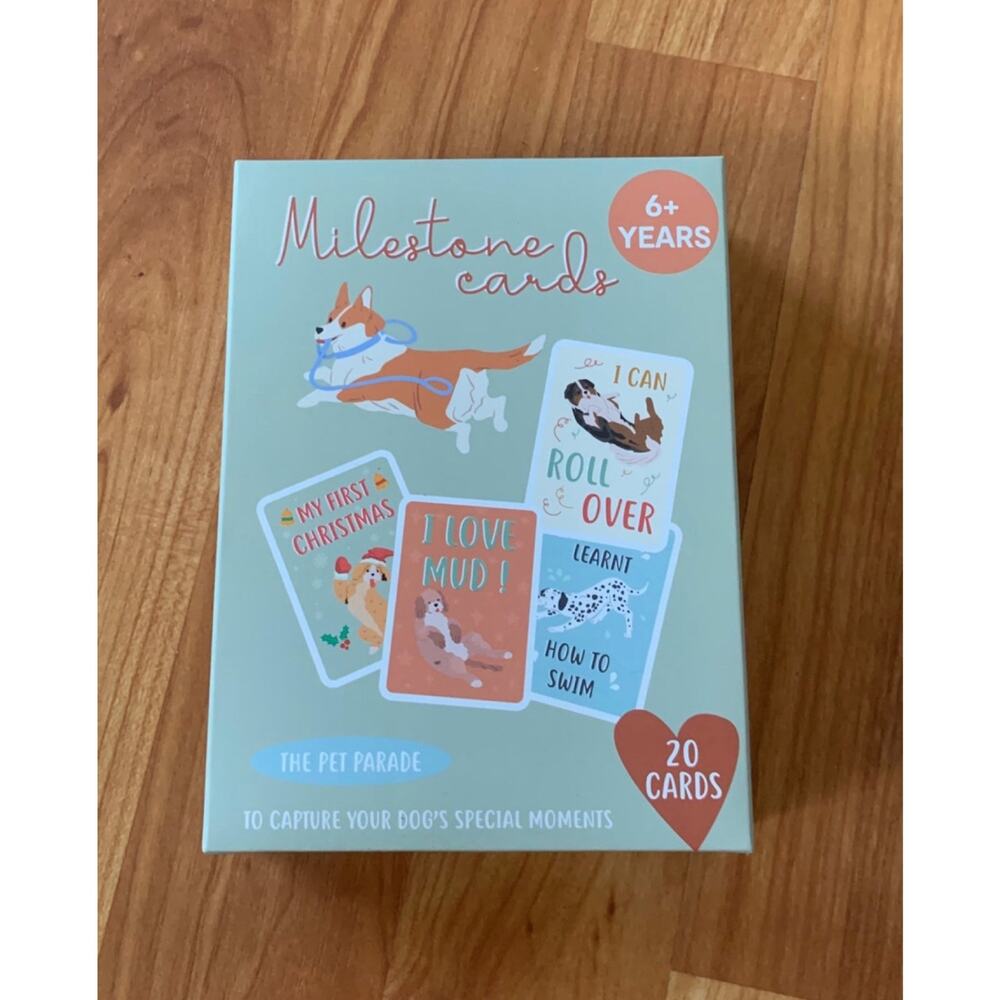 Pet Milestones Cards
